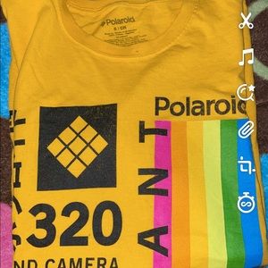 Polaroid shirt! Small- fits more like a med